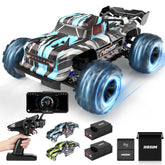 Hosim 1:16 Bluetooth GPS RC Car Remote Control Truck with App, 4WD All Terrain RTR Radio Cars Off Road Waterproof Hobby Grade Trucks for Child Adults